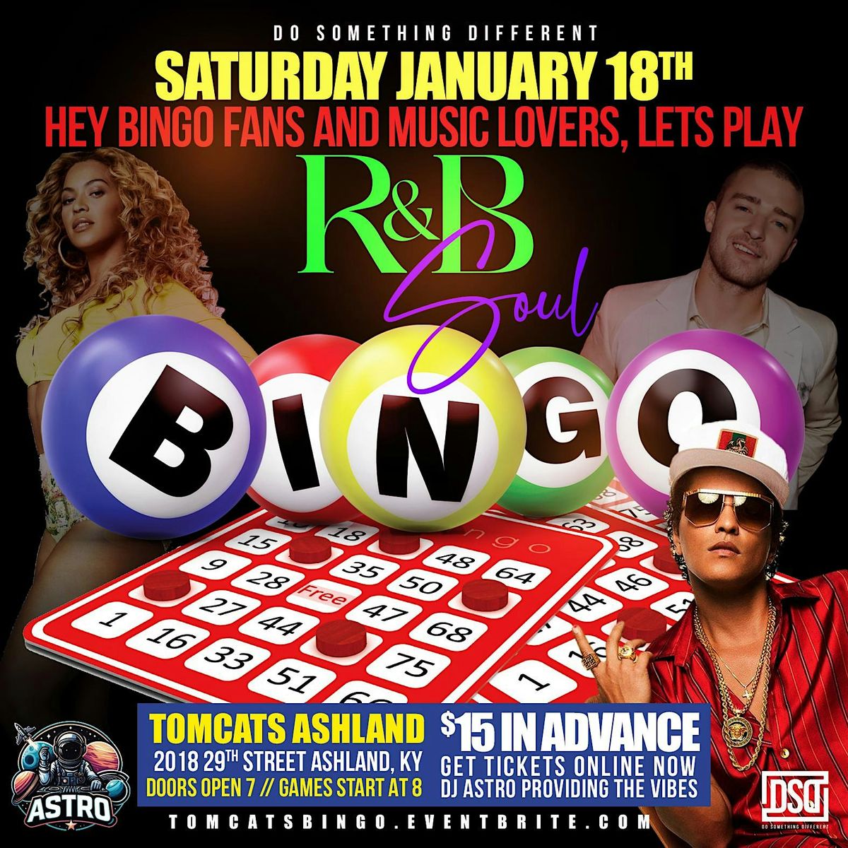 R&B Soul Bingo Tomcats :: Ashland, KY