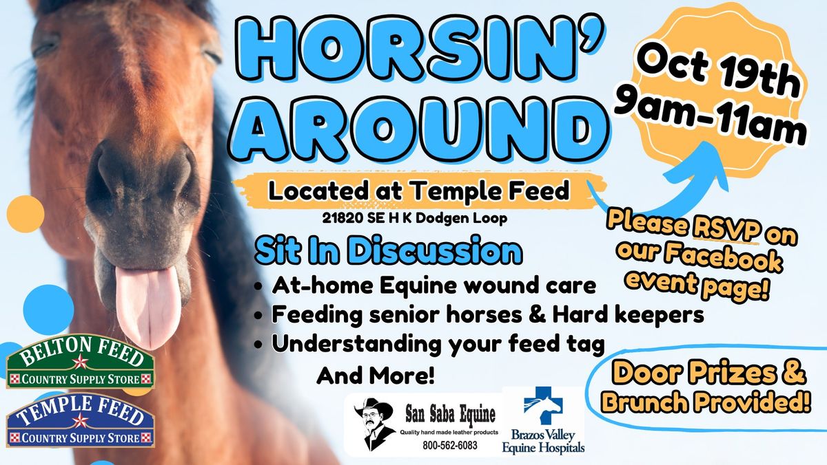 Horsin' Around Event