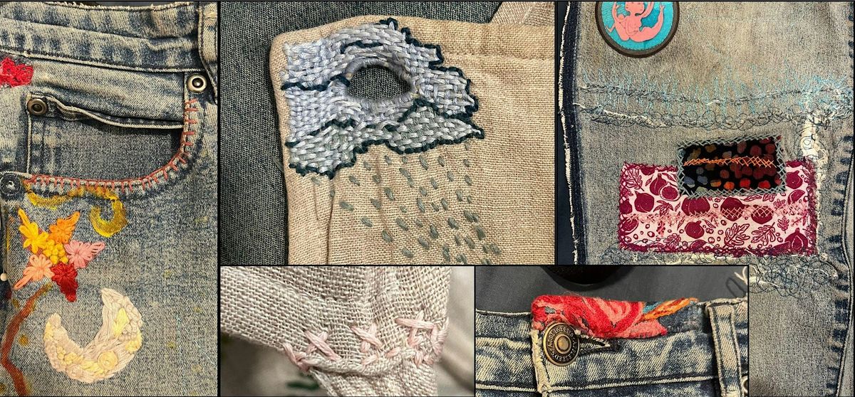 October Mend With Embroidery Workshop