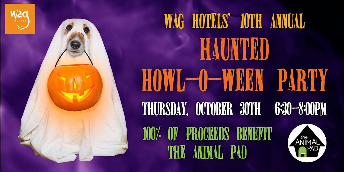 Haunted Howl-o-ween Party for Dogs at Wag Hotels Redwood City