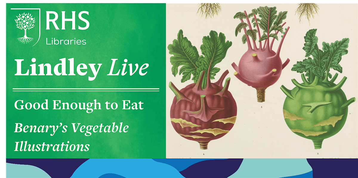 Lindley Live - Good Enough to Eat: Benary's Vegetable Illustrations
