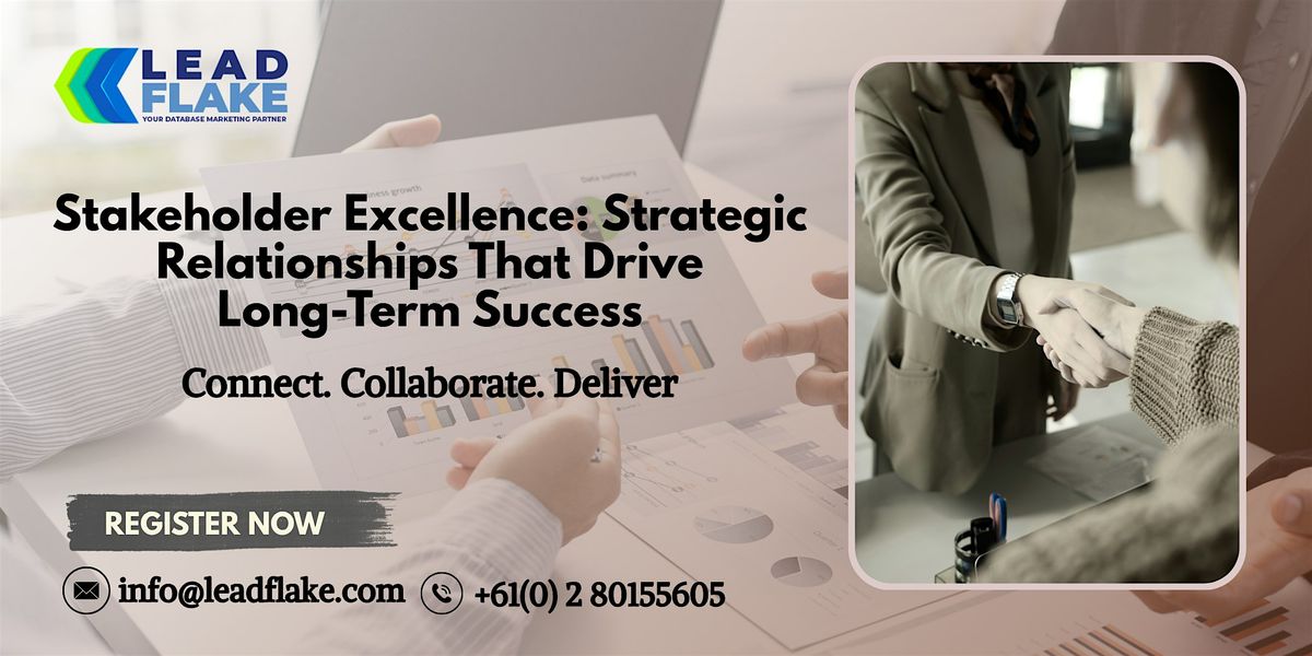 Stakeholder Engagement Strategies for Success - Workshop in Napier