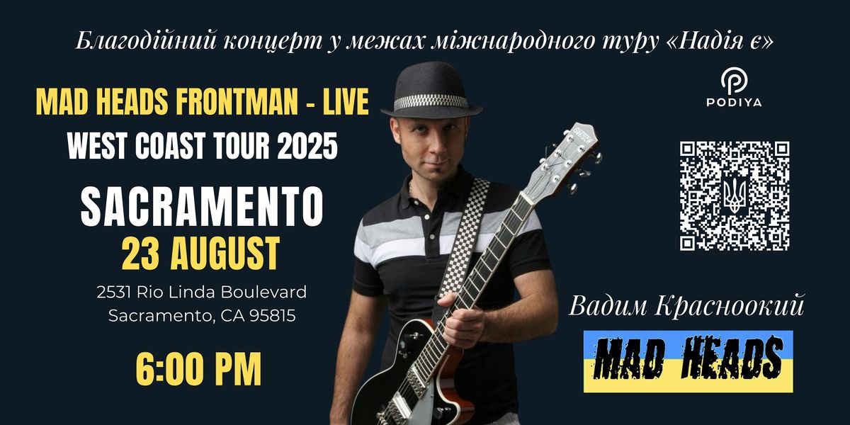 Vadym Krasnooky (Med Heads) in Sacramento