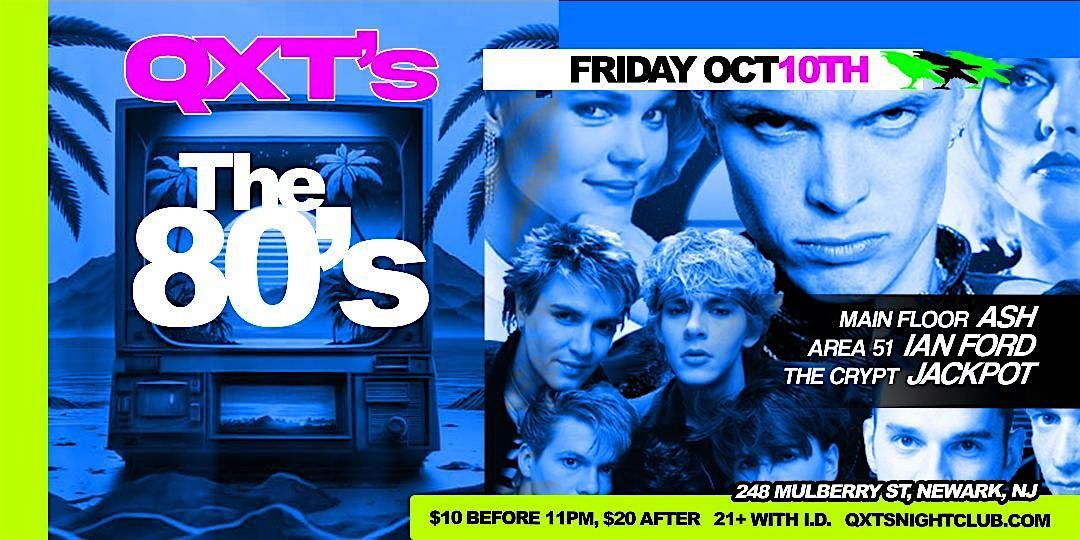 FLASHBACK FRIDAYS - THE 80's!