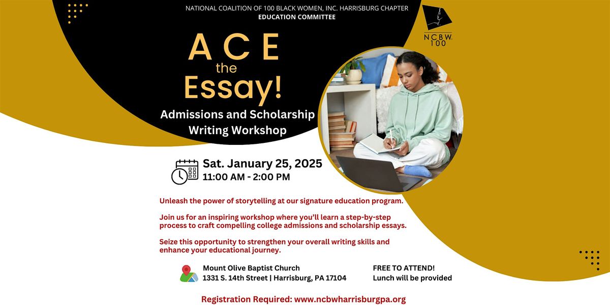 Ace the Essay!  - Writing Workshop 2025