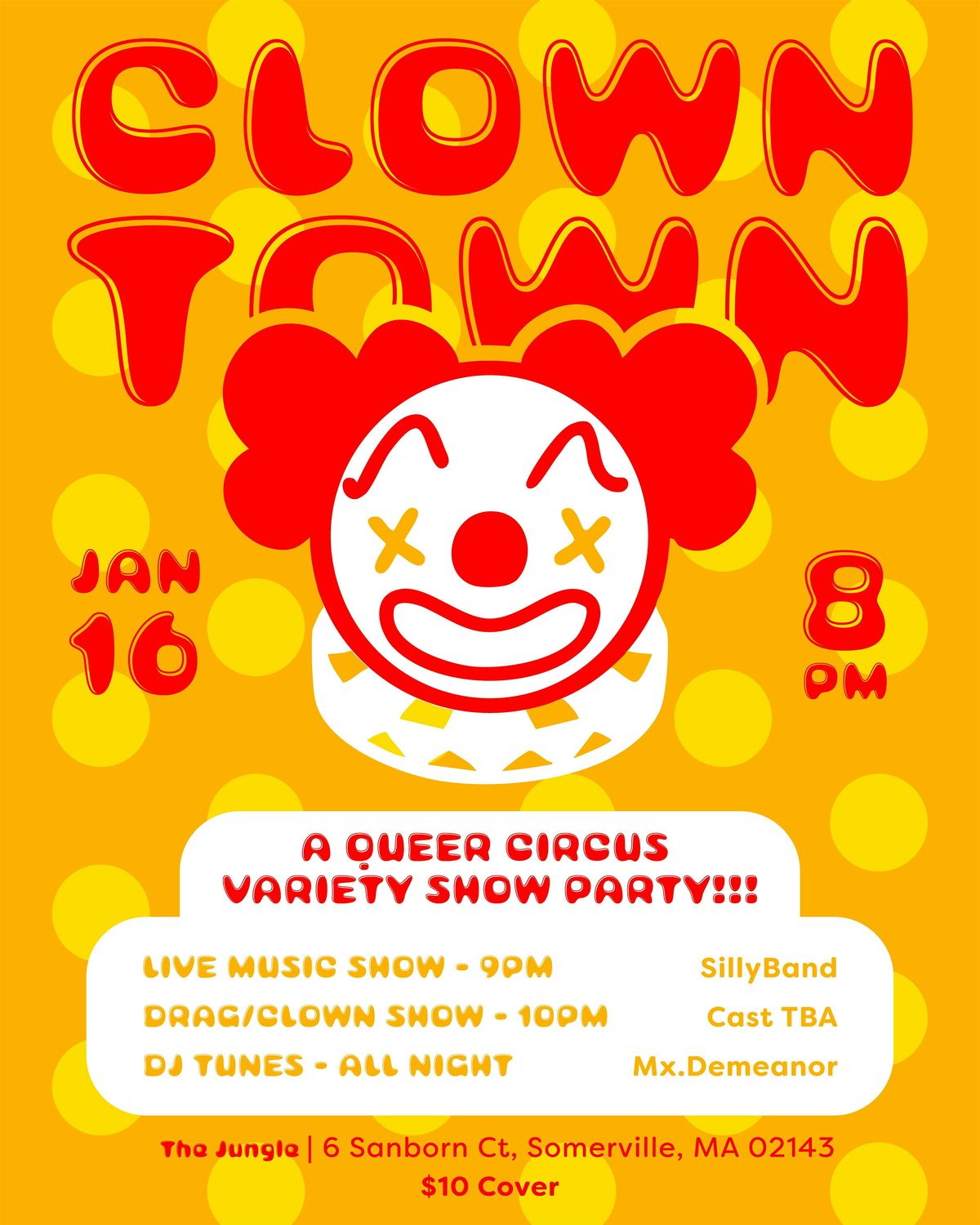 Clown Town - A Queer Circus Variety Show