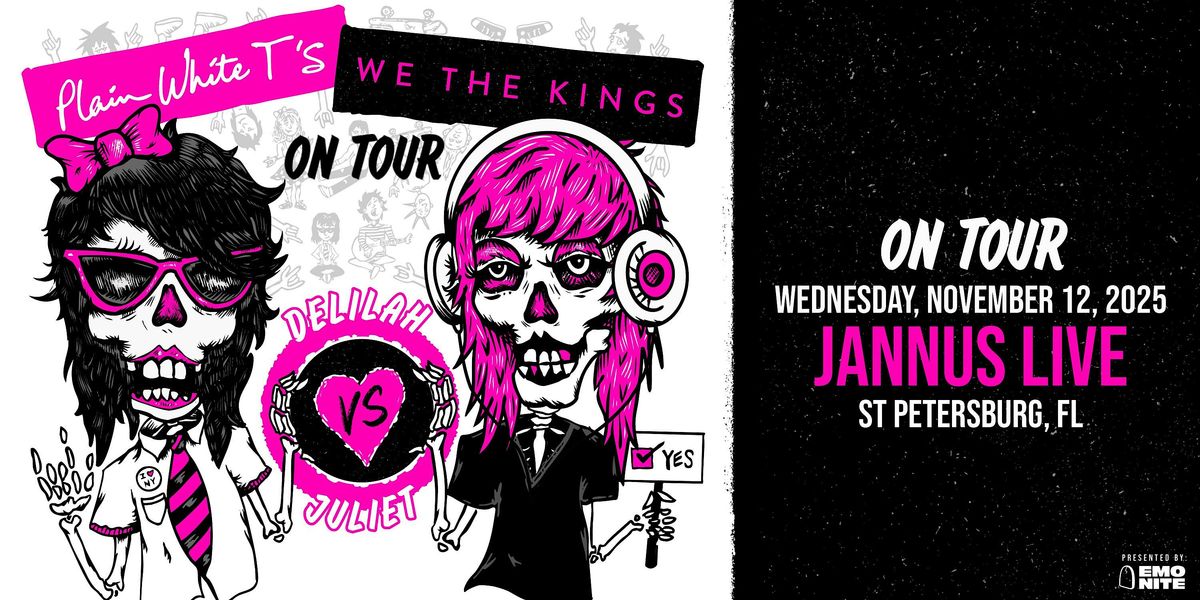 PLAIN WHITE T'S & WE THE KINGS - ST PETE