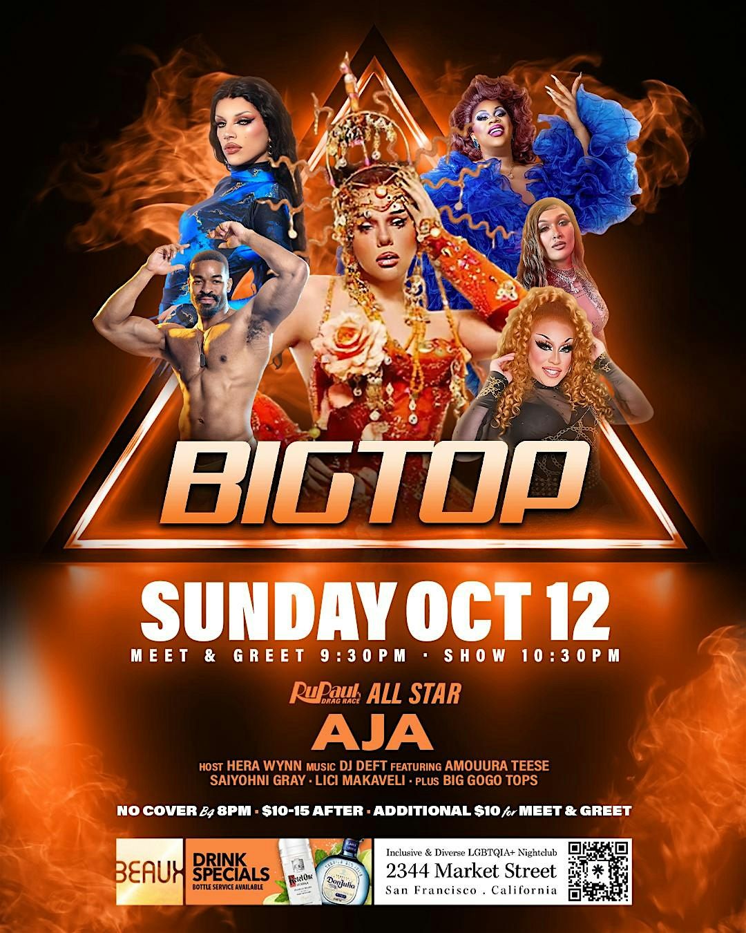 Big Top Sundays w\/ Aja (RuPaul's Drag Race)