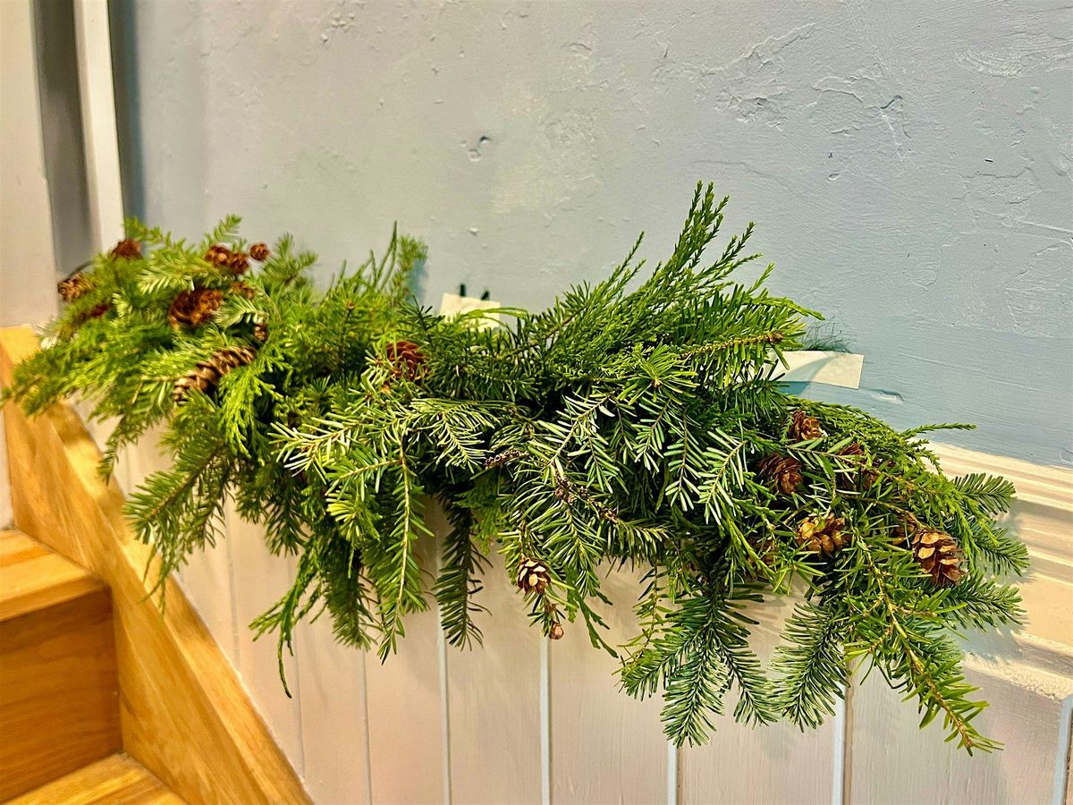 Garland workshop at Leith Hall