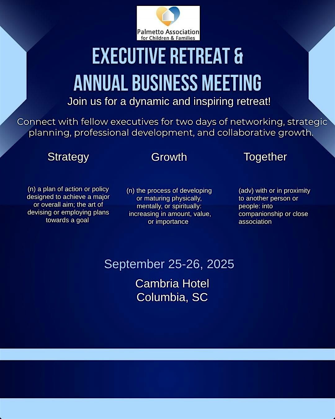 PAFCAF Executive Retreat