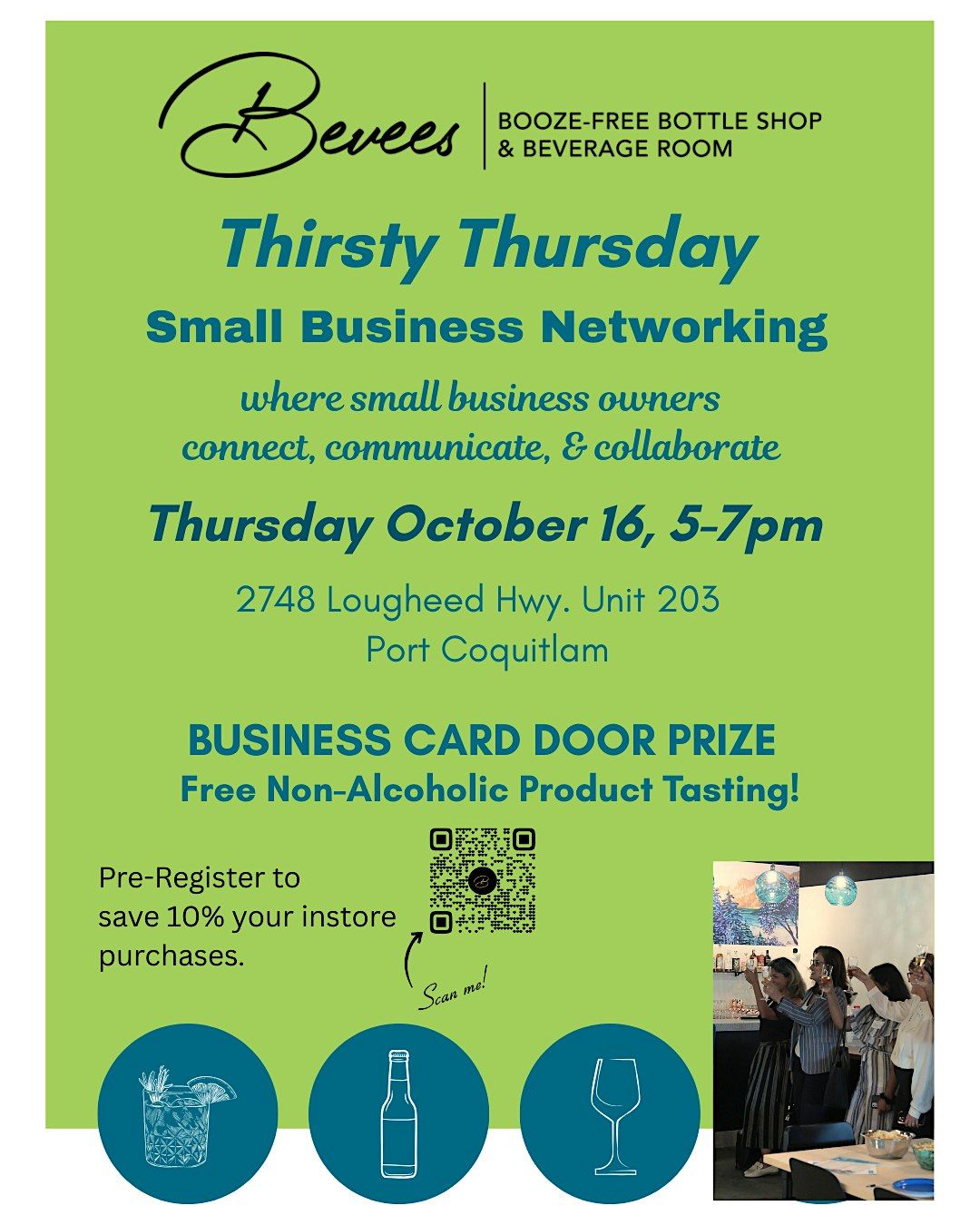Thirsty Thursday: Small Business Networking Event