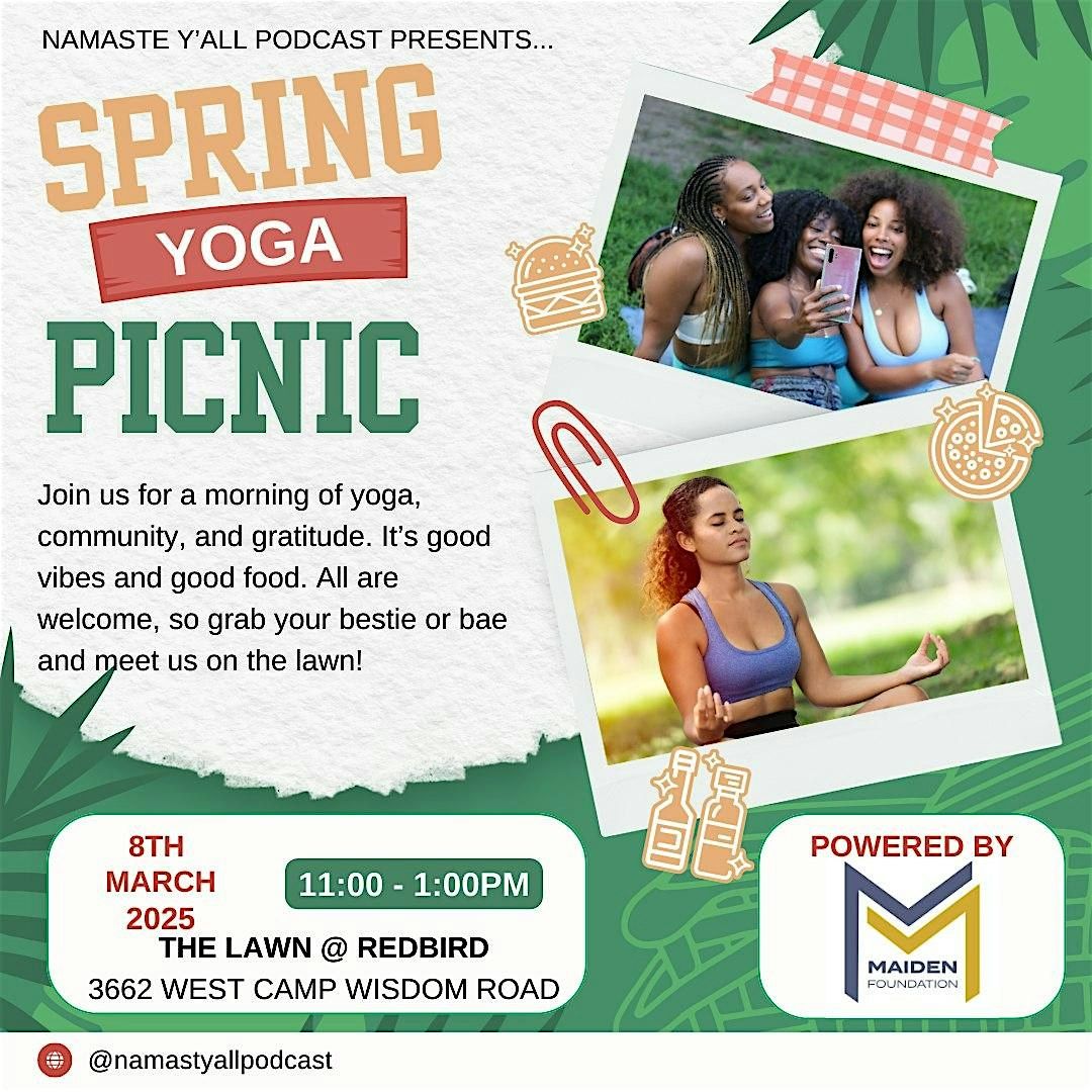 Spring Yoga Picnic