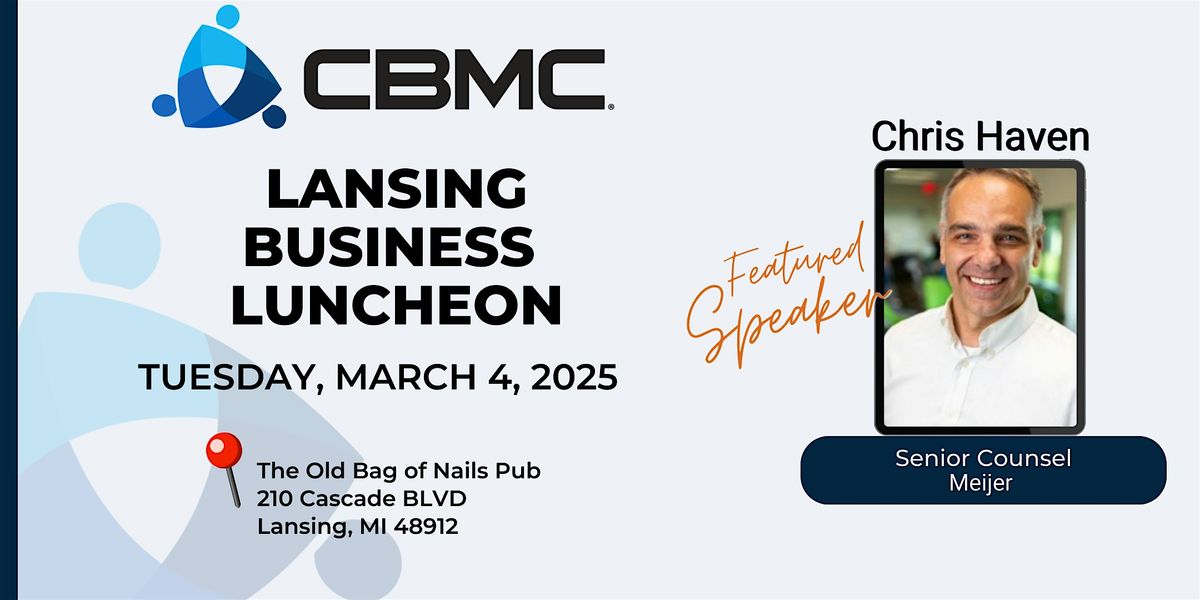 CBMC Lansing Business Luncheon