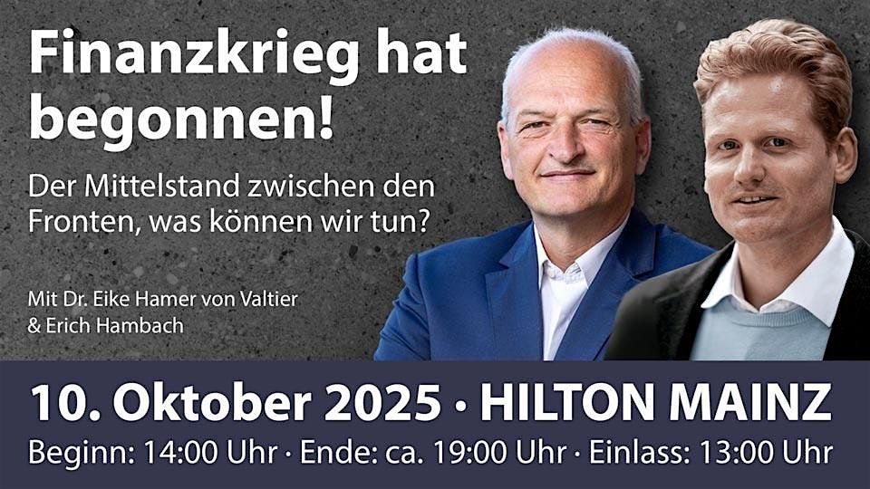 Finanzkrieg hat begonnen - Der Mittelstand zwischen den Fronten