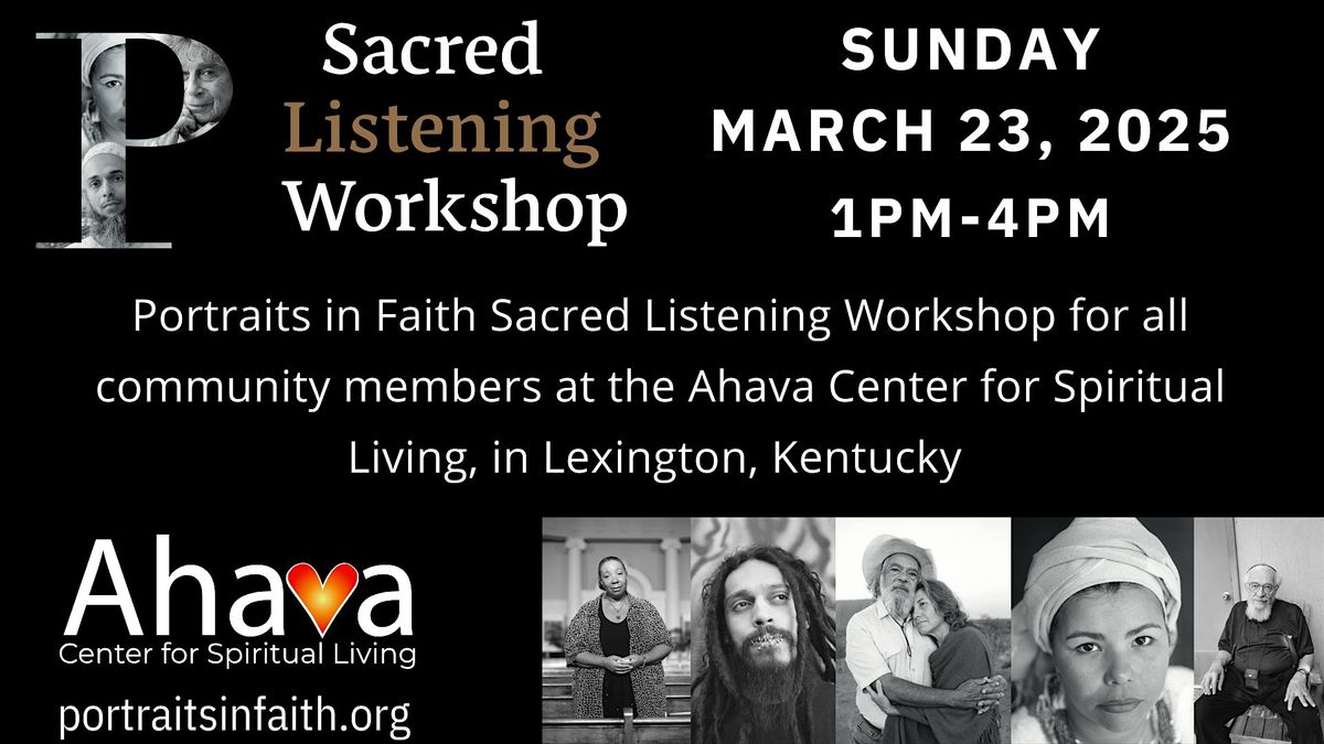 Sacred Listening Workshop