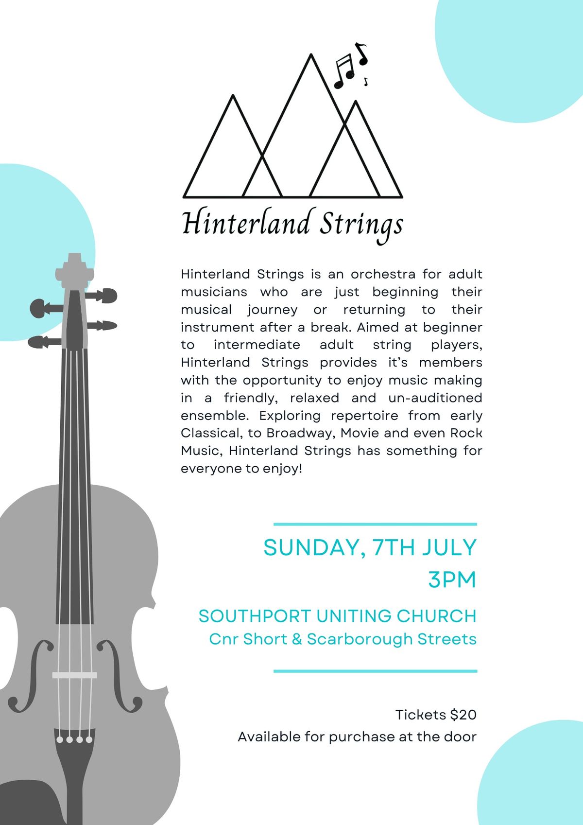 Hinterland Strings in Concert
