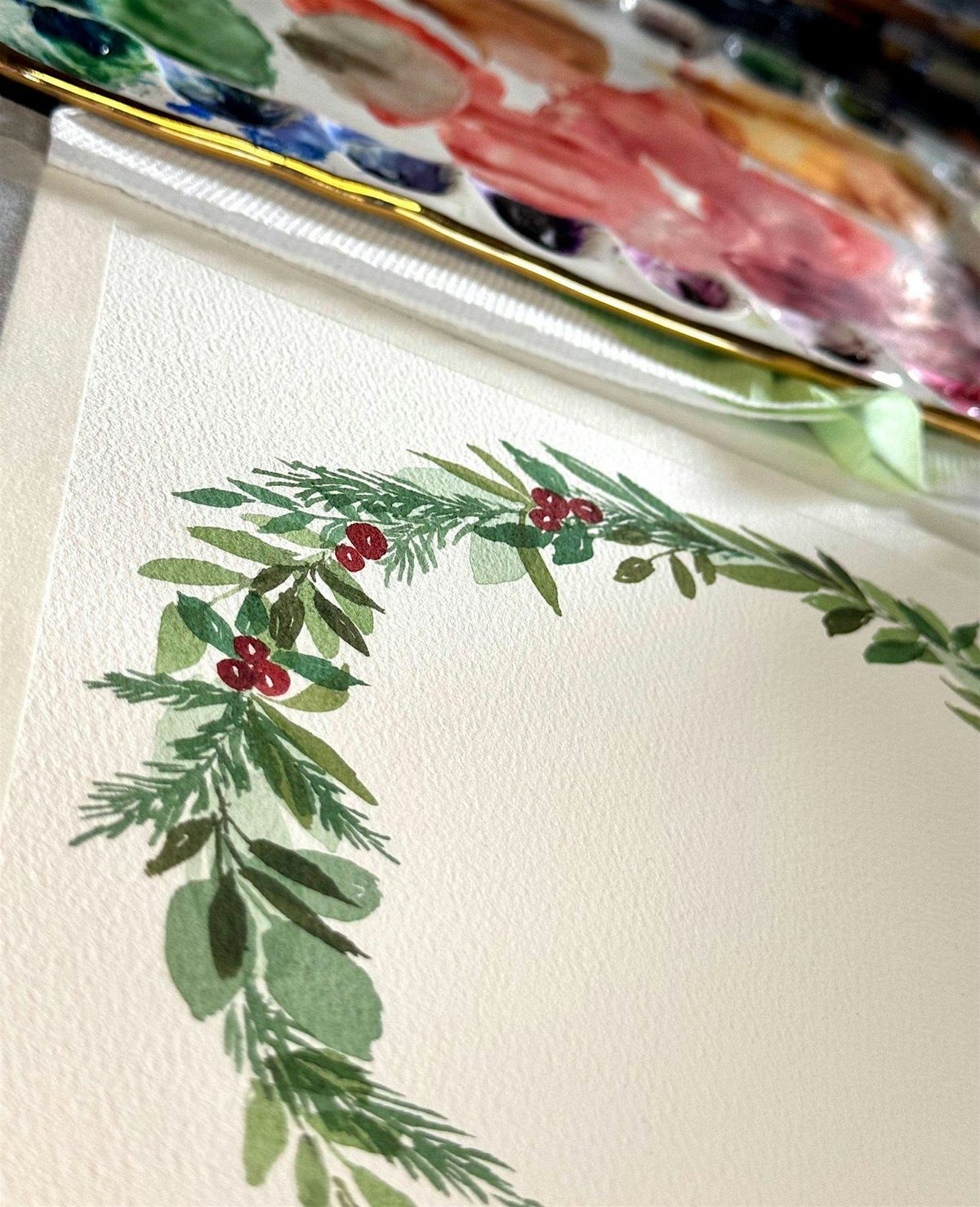 Watercolor Wreath Workshop