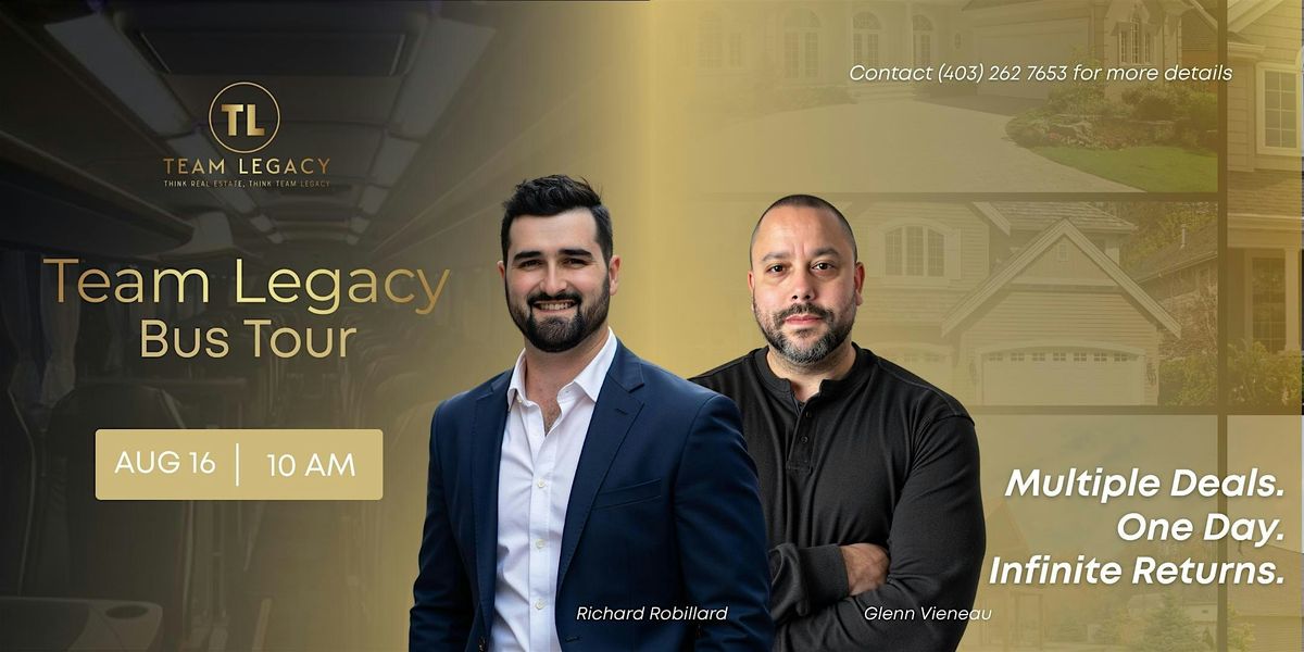 Team Legacy Bus Tour