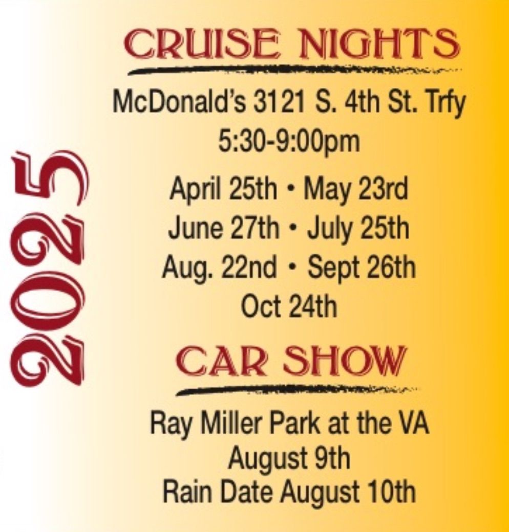 Leavenworth Cruisers- May 2025 Cruise Night 