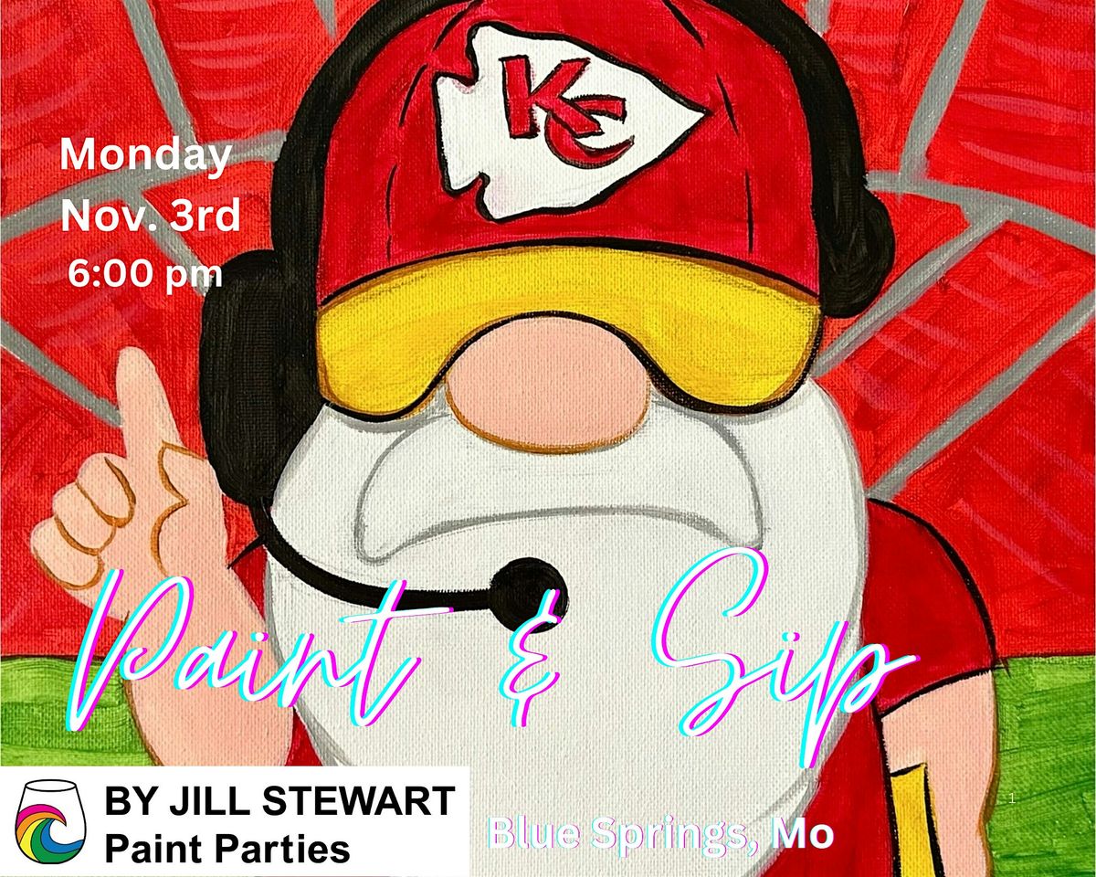 Andy Reid Gnome Paint Party