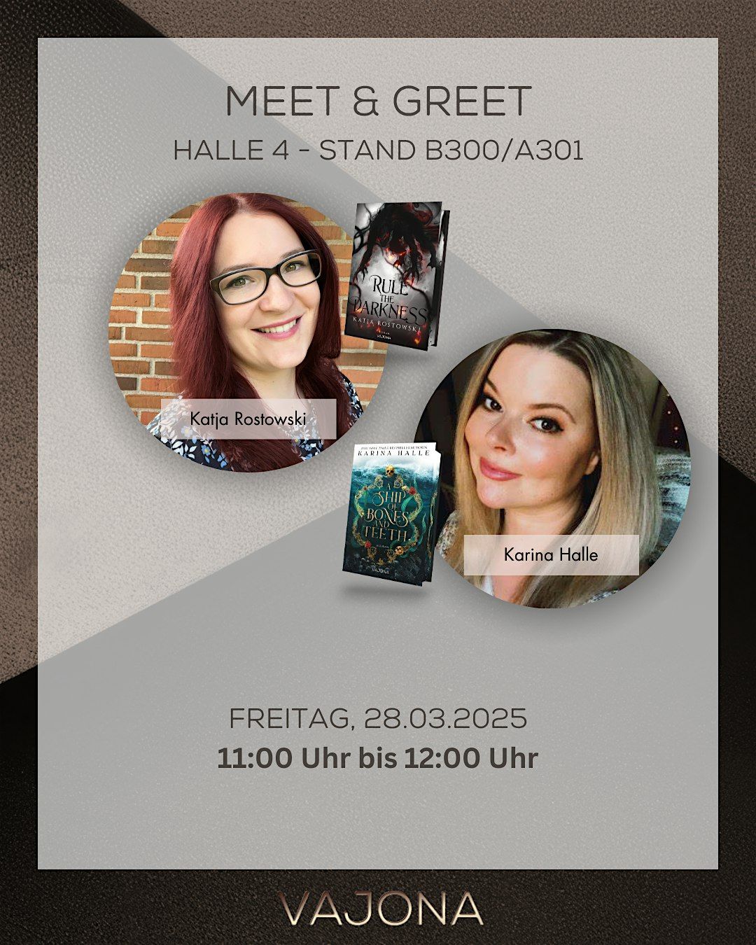 Meet and Greet - Karina Halle & Katja Rostowski