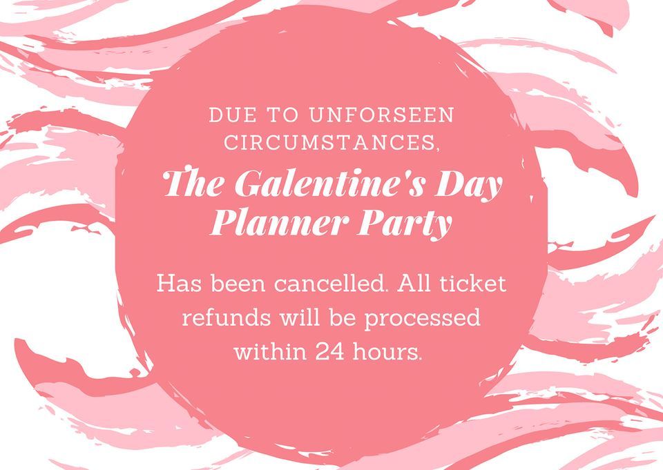 Galentine's Day Planner Party
