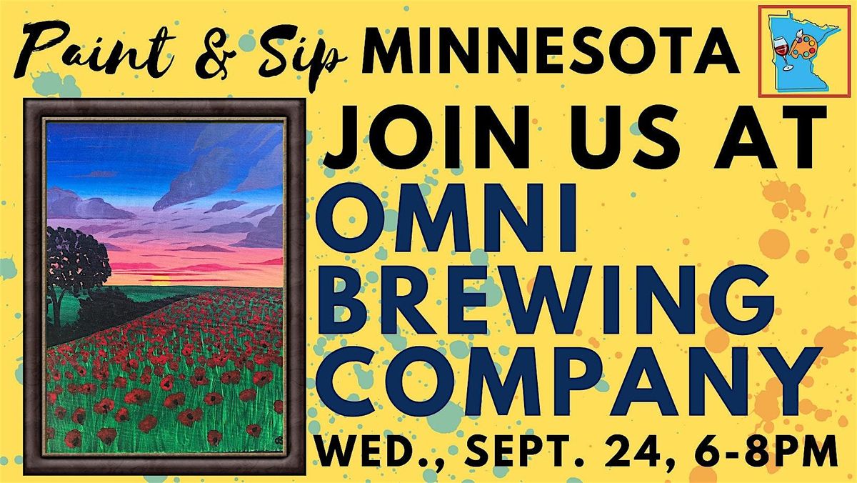 September 24 Paint & Sip at OMNI Brewery & Taproom