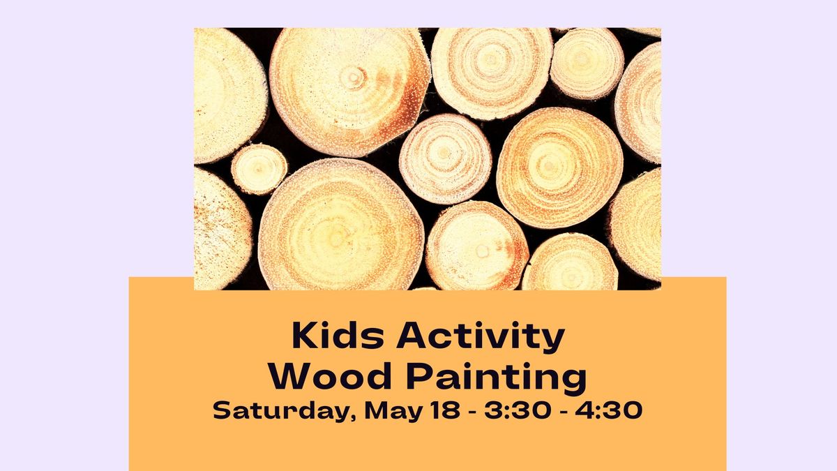 Kids Crafts - Wood Painting