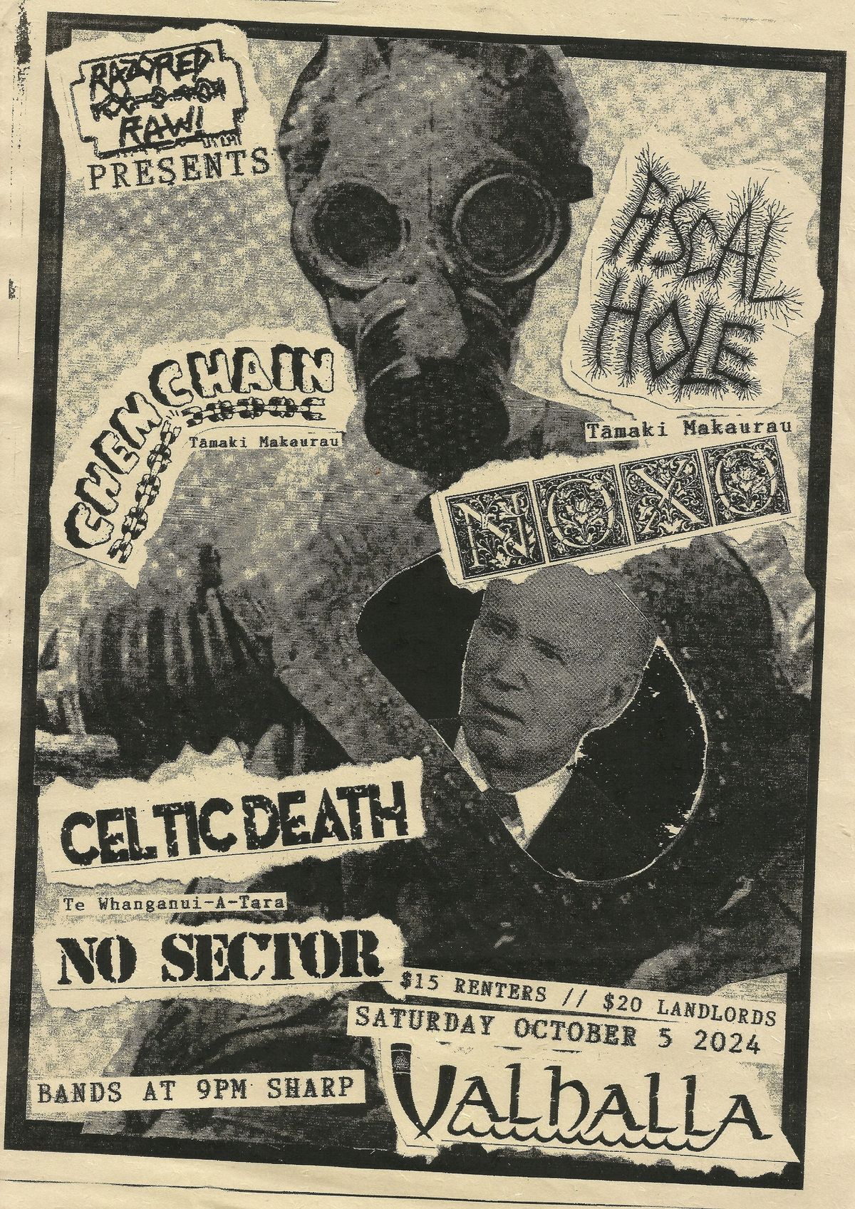 Noxo \/\/ Fiscal Hole \/\/ Chem Chain \/\/ Celtic Death \/\/ No Sector