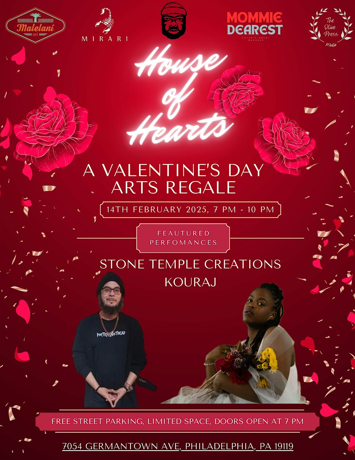 House of Hearts: Valentine's Day Arts Regale