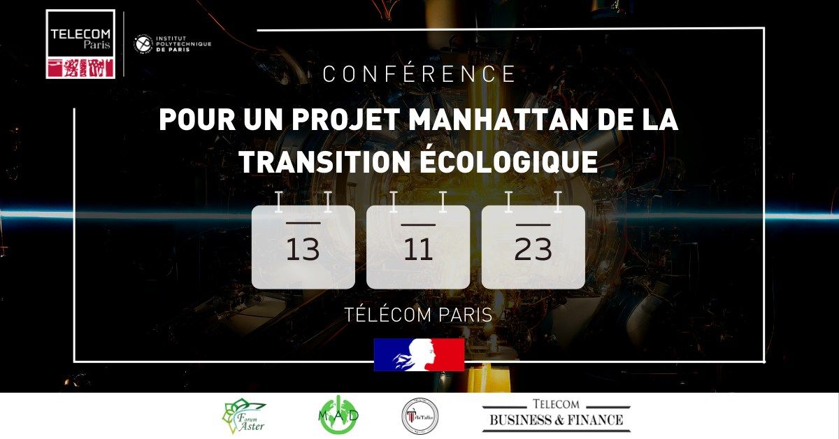 Pour un projet Manhattan de la transition \u00e9cologique