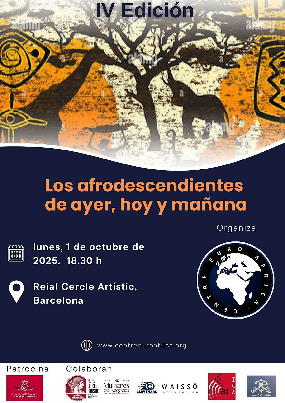 IV edici\u00f3n del encuentro: "Los afrodescendientes de ayer, hoy y ma\u00f1ana"