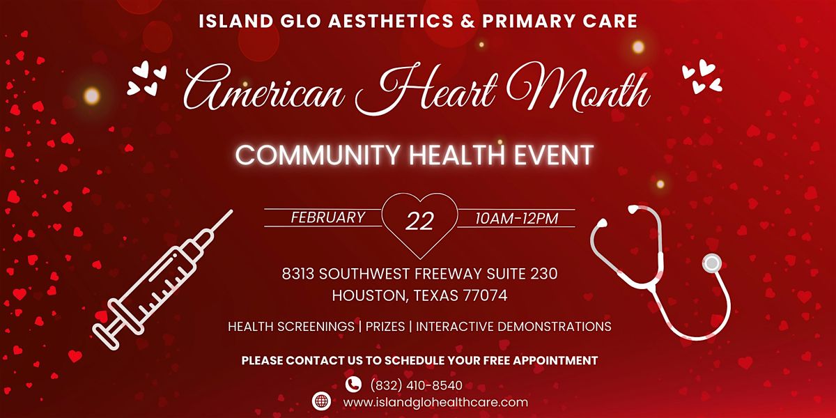 American Heart Month: Health Screening Event