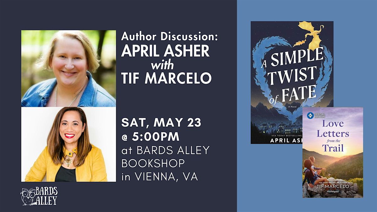 ROMANCE READS: Authors April Asher and Tif Marcelo