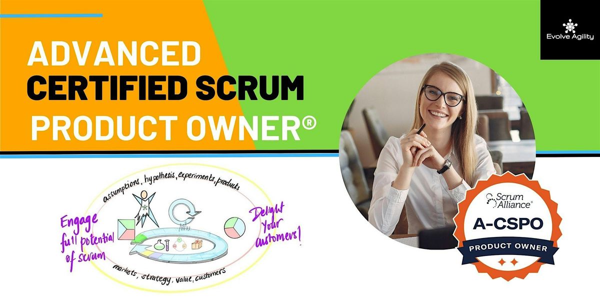 Advanced-Certified Scrum Product Owner (Virtual)