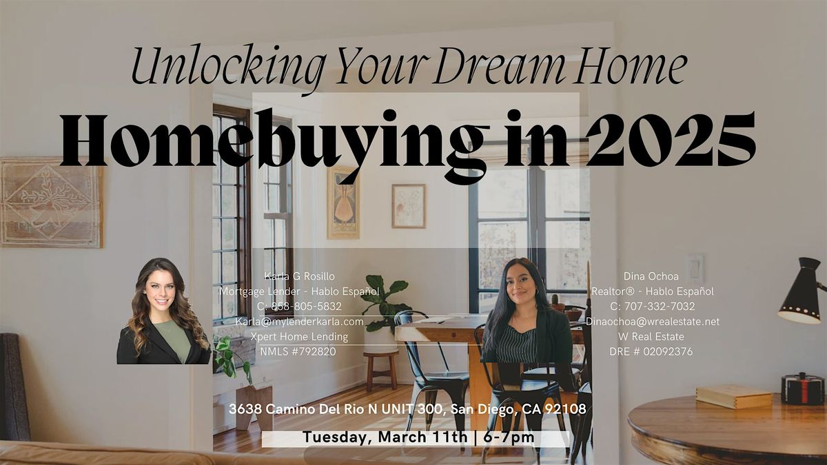 Unlocking your dream home: homebuying in 2025