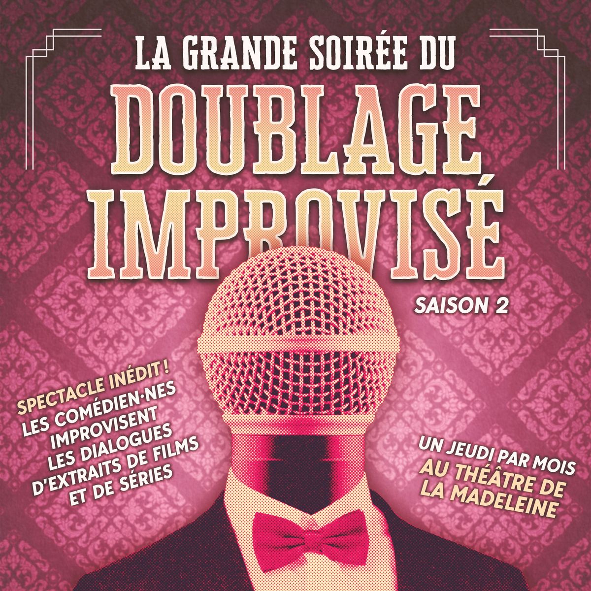 La grande soir\u00e9e du DOUBLAGE IMPROVIS\u00c9