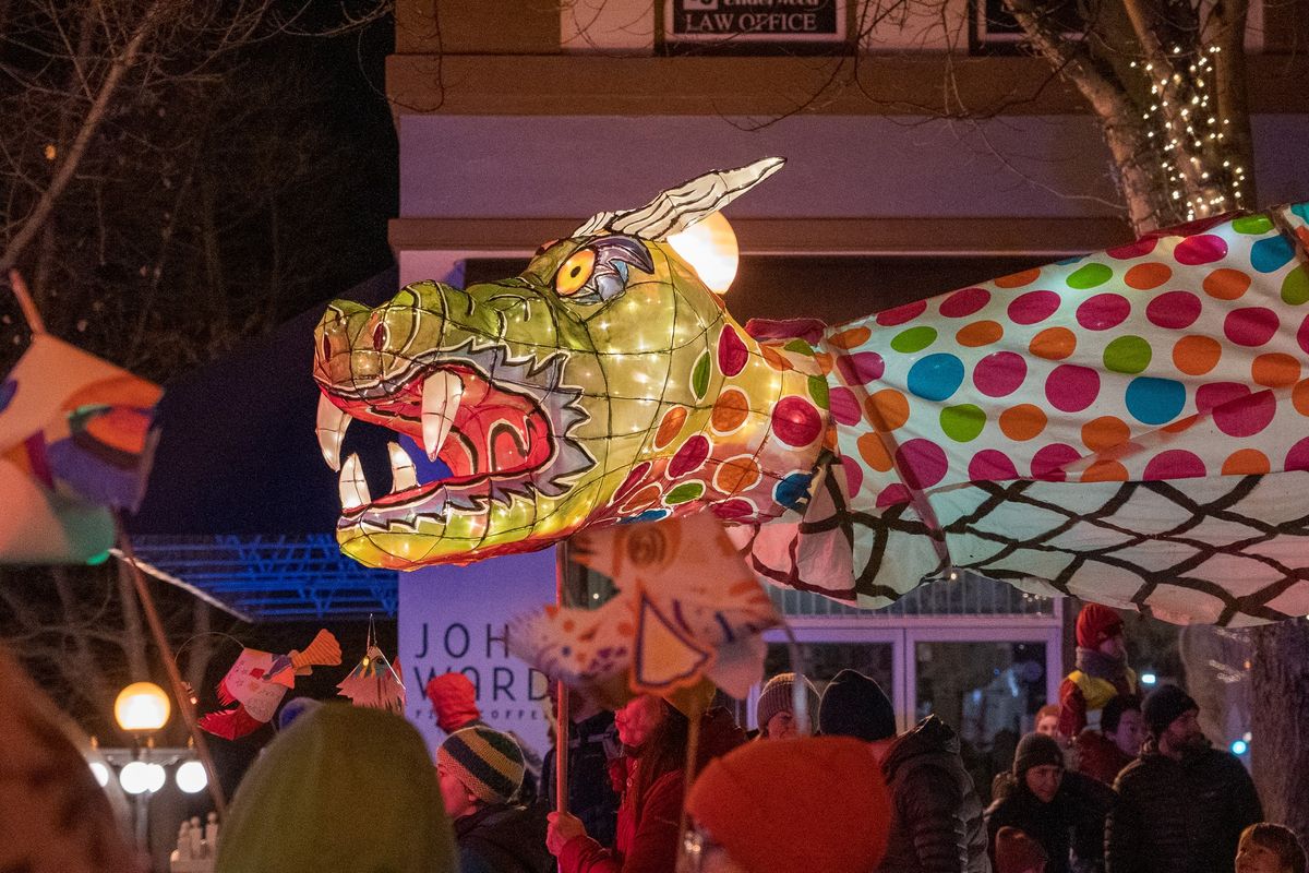 Polka Dot Dragon Lantern Festival PARADE