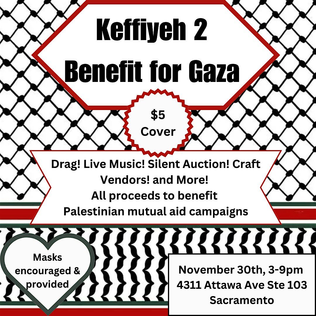 Keffiyeh 2: Benefit for Gaza