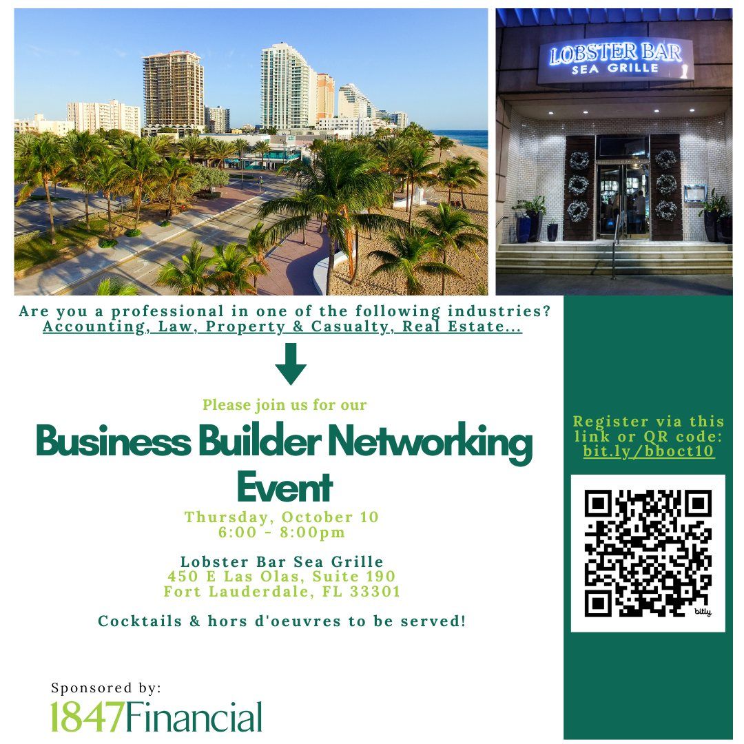 Business Builder Networking Event