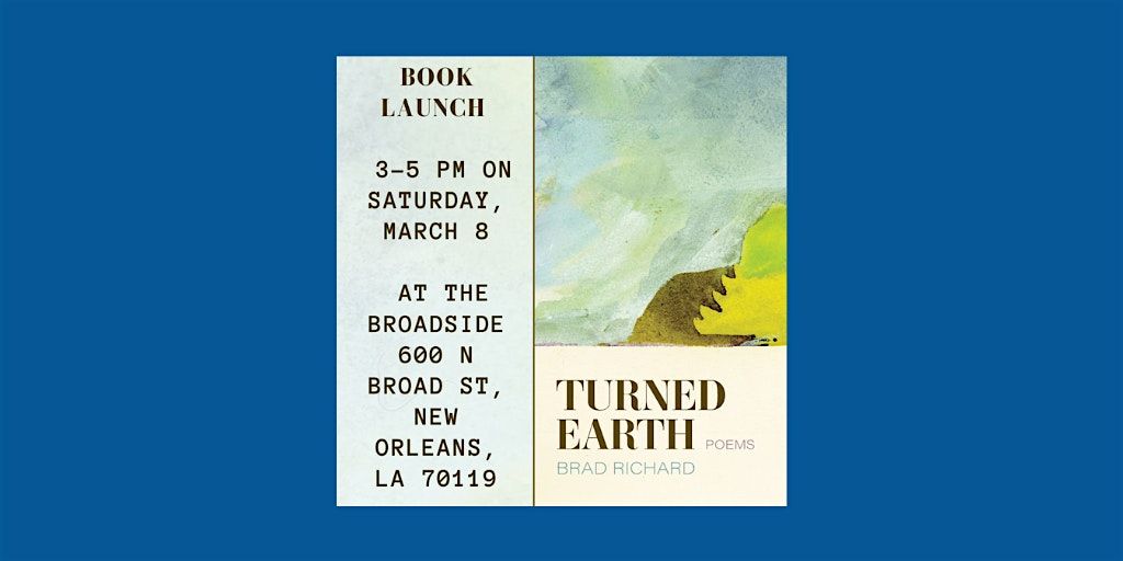 Turned Earth Book Launch with Brad Richard