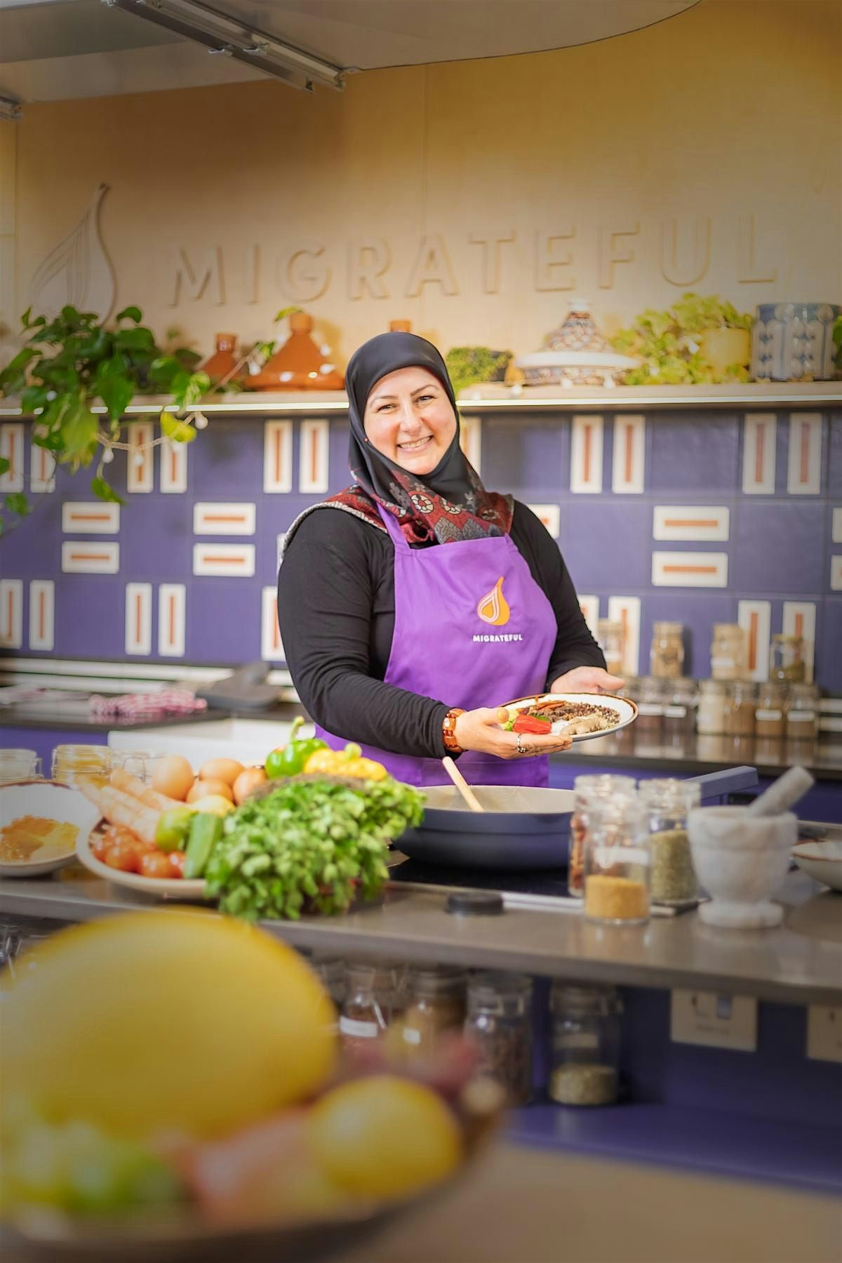 Syrian Cooker Class with Randa  | Vegan | LONDON | Cookery School