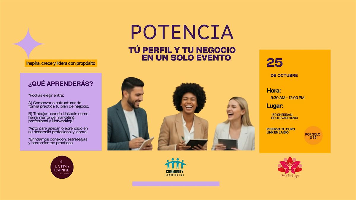 Potencia tu Perfil y tu Negocio en un Solo Evento