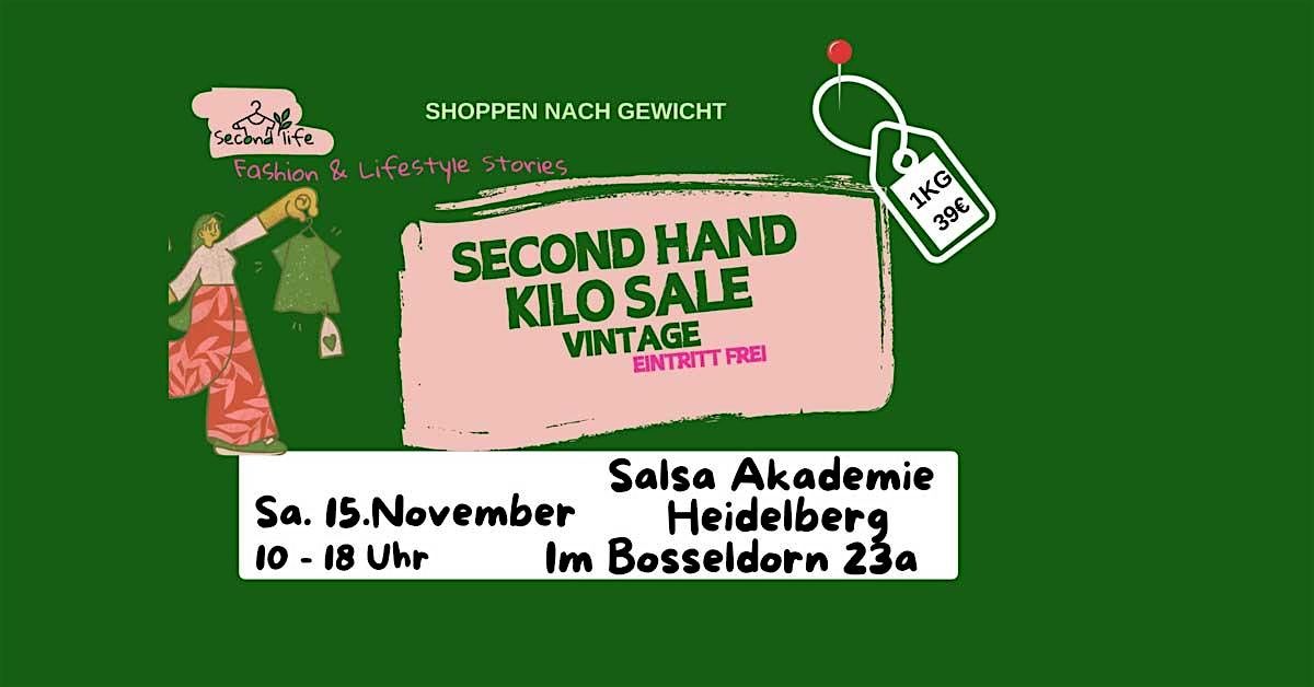 Secondhand Vintage Kilo Sale Heidelberg,  Im Bosseldorn 23a