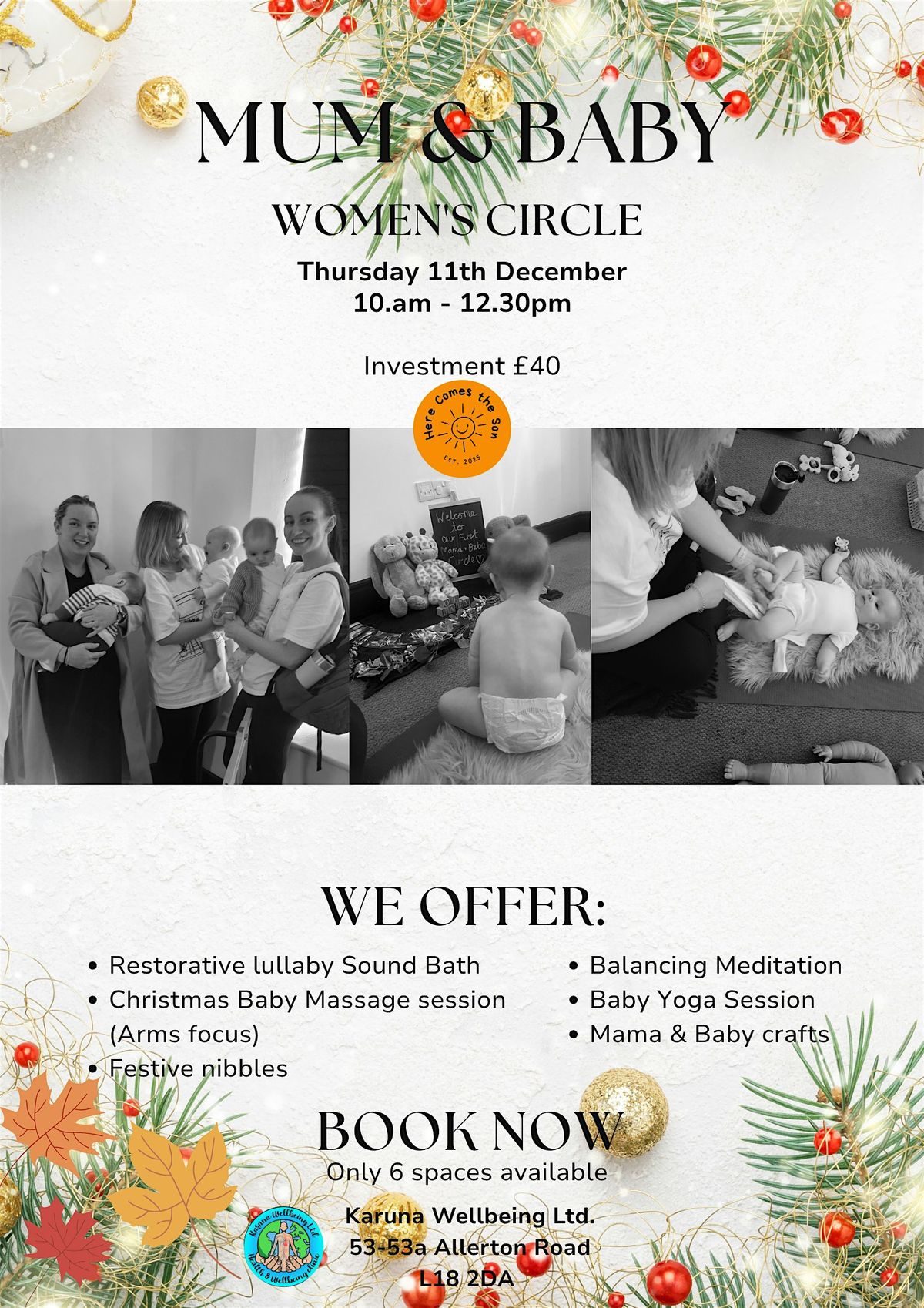 Mama & Baby Christmas Wellness Circle