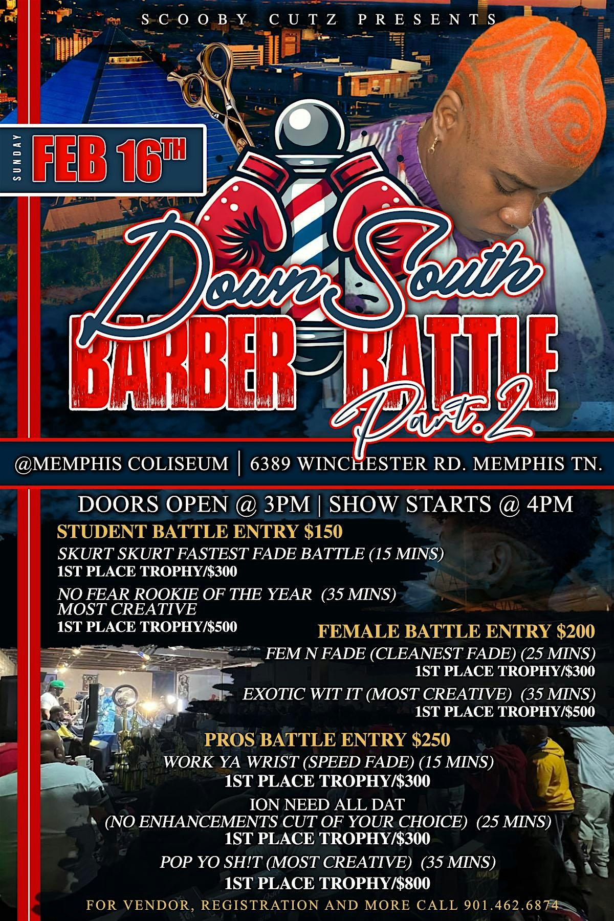 Down South Barber Battle pt.2