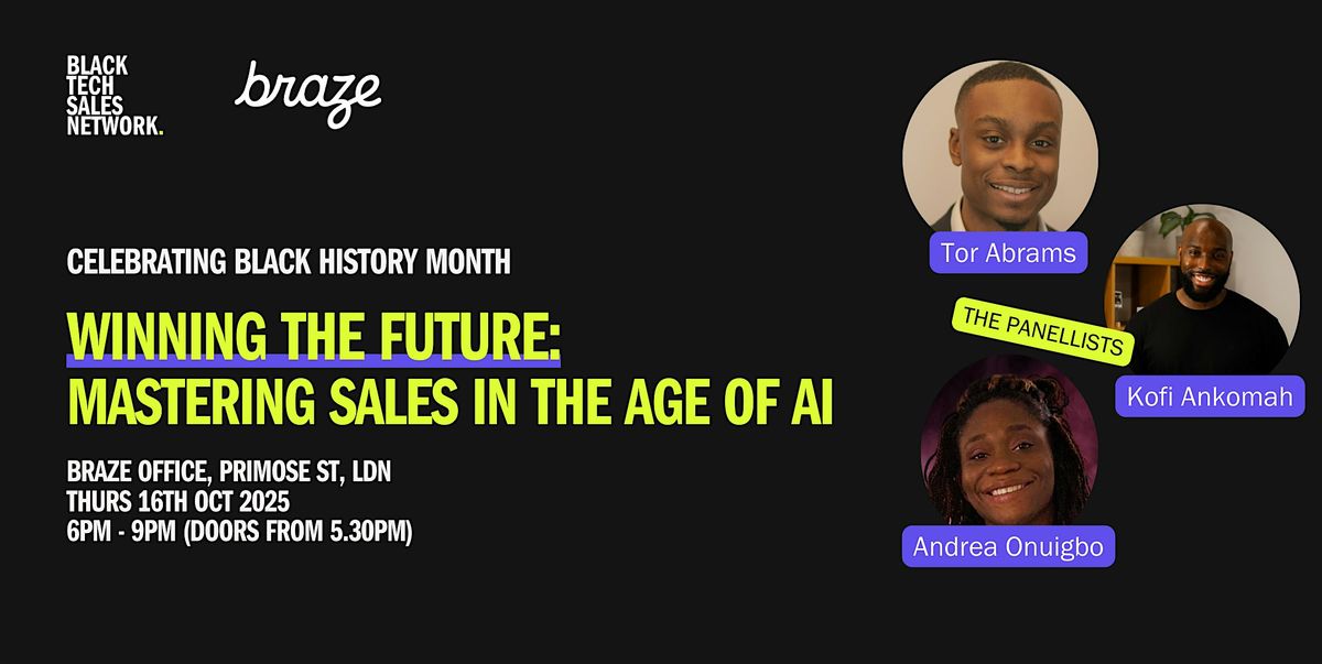 BRAZE X BTSN: Winning the Future: Mastering Sales in the Age of AI