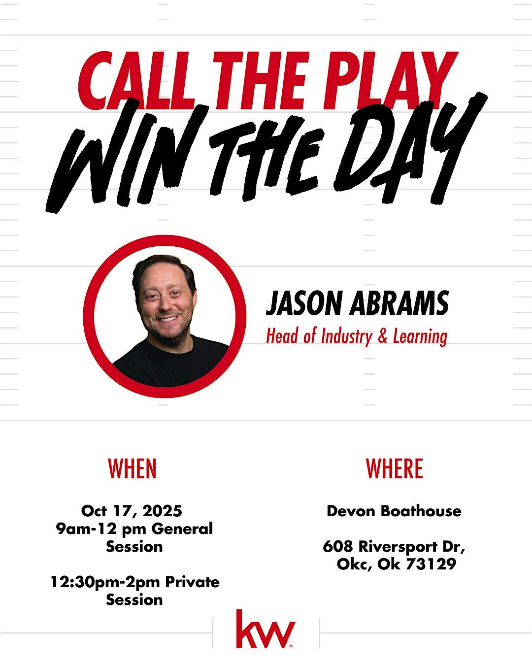 Call the Play, Win the Day