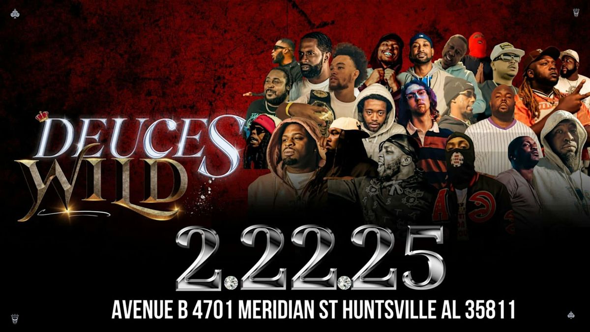 Barz Ova Bullshhh presents Battle Rap - "Deuces Wild"