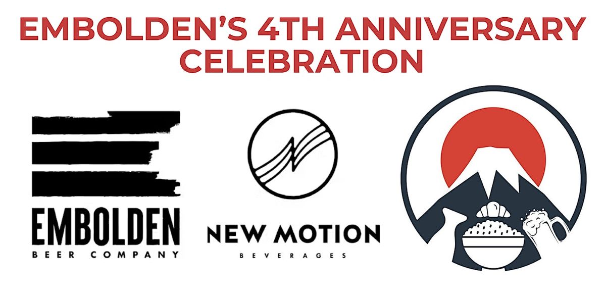 Cheers to Four Years! Embolden's Anniversary at Rising Sun Collective